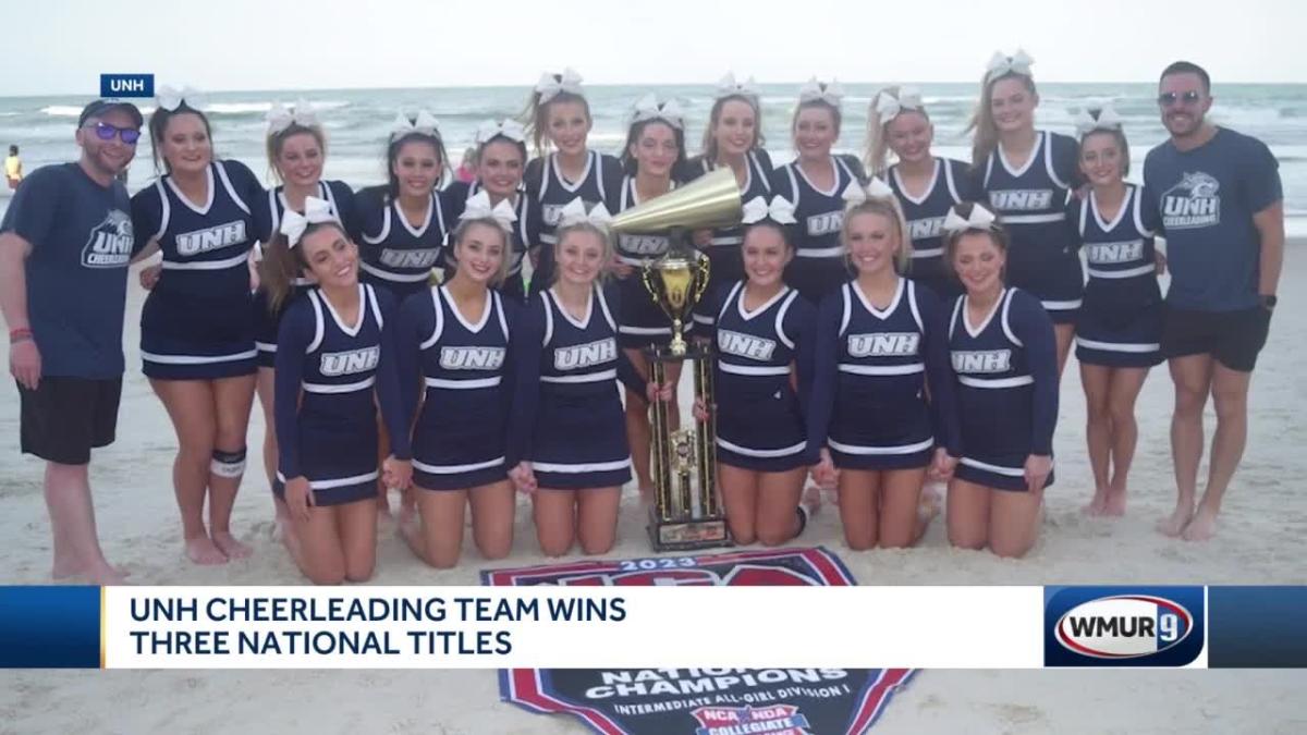 UNH cheerleading team wins 3 national titles