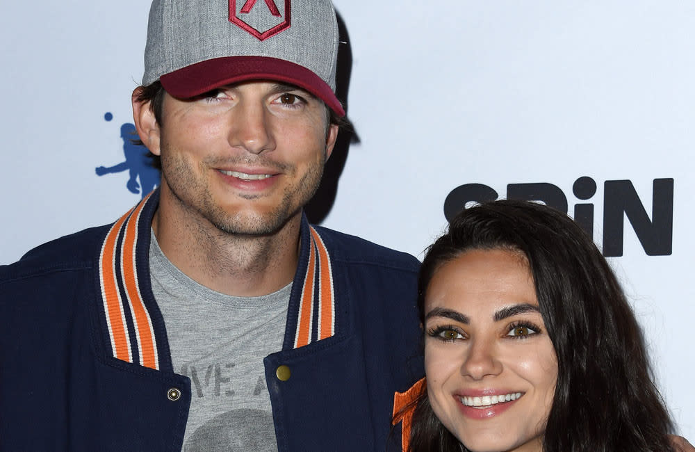 Mila Kunis and Ashton Kutcher credit:Bang Showbiz