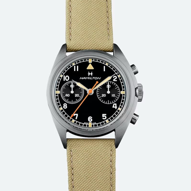hamilton hodinkee pilot pioneer chronograph watch