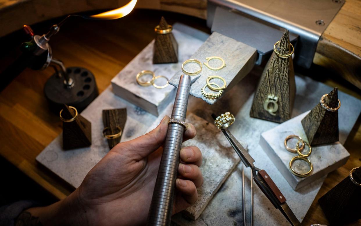 Queensmith Master Jewellers in London have created a range of unisex rings -  John Nguyen