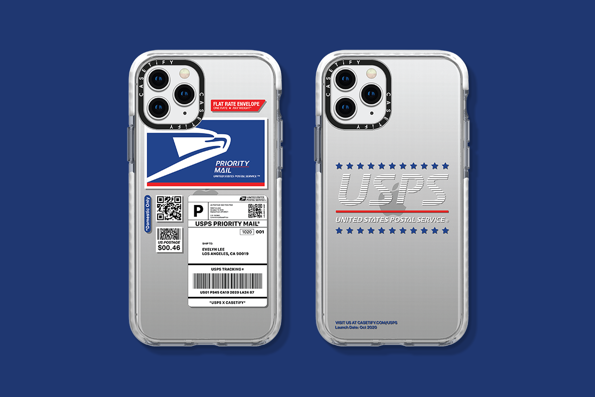 CASETiFY is the latest brand to team up with USPS on merchandise. (Photo: CASETiFY)