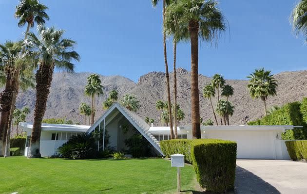 Cruise through the streets of Palm Spring for an insight into its unique architecture. Photo: Getty images