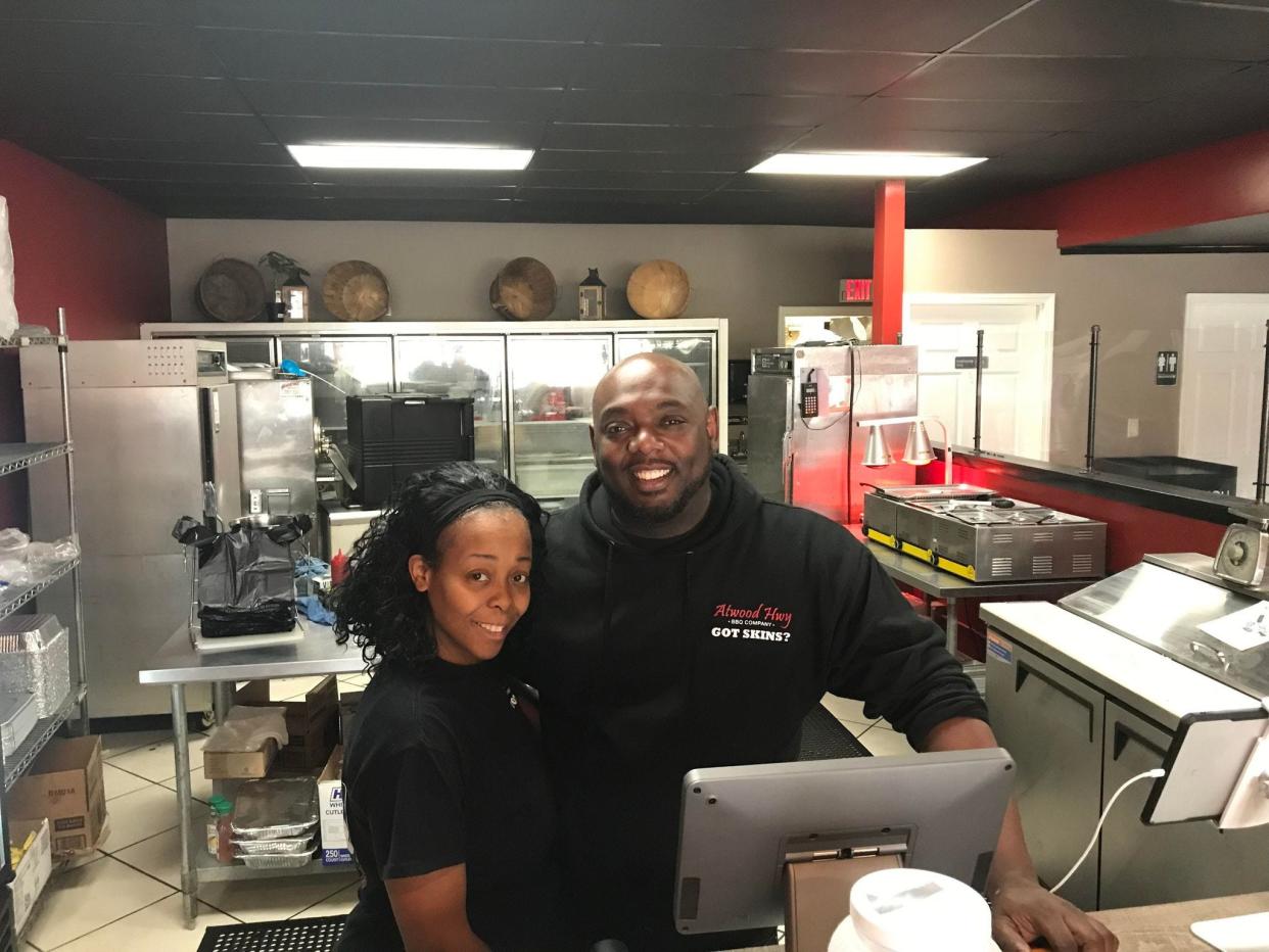 Atwood Hwy BBQ owners Donteah and April Morehouse closed their barbecue business at 925 Madison Ave. in South Milwaukee.