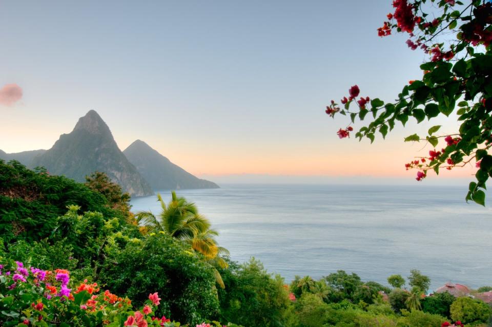 February is dry season on St Lucia (Getty Images)