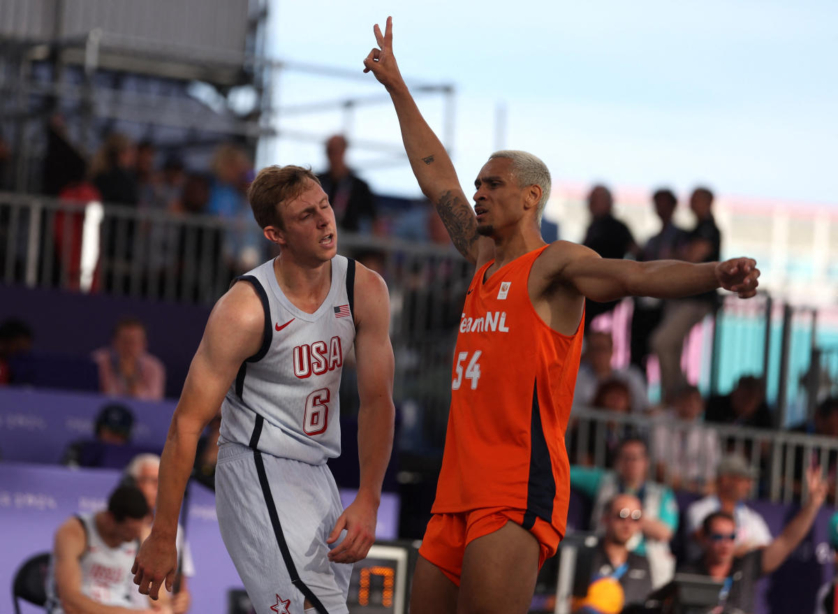 Olympische Spelen van 2024: Team USA 3×3 uitgeschakeld na 21-6 verlies tegen Nederland