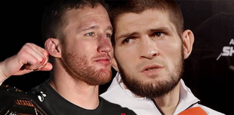 Justin Gaethje vs Khabib Nurmagomedov