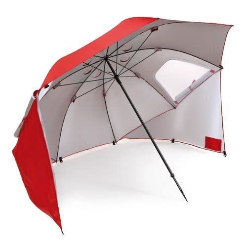 Get this sun umbrella from Sport-Brella <a href="https://www.amazon.com/Sport-Brella-Portable-All-Weather-Umbrella-Canopy/dp/B002CLQ1Q2/ref=sr_1_3?ie=UTF8&amp;qid=1520954406&amp;sr=8-3&amp;keywords=beach+umbrella" target="_blank">here</a>.&nbsp;