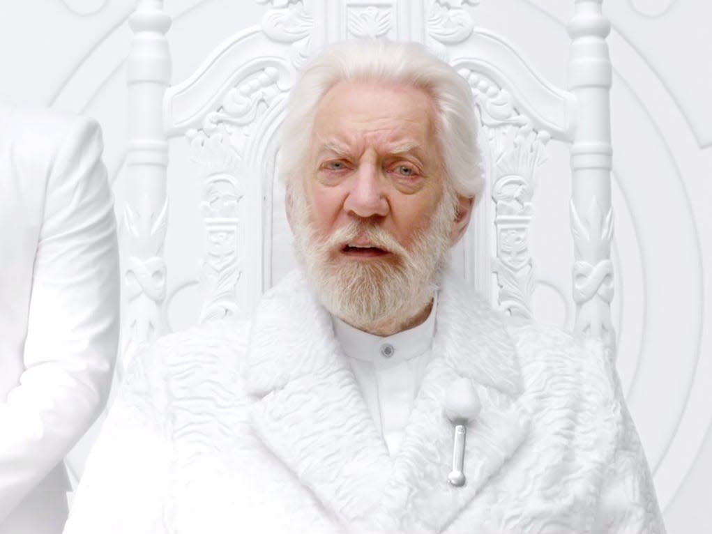 hunger games president snow