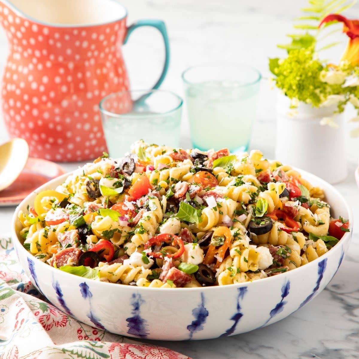 easter side dishes italian pasta salad