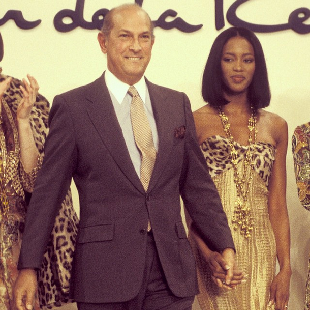 “The Gentleman of Fashion you will always be !!! R I P @oscarprgirl @OscarPRGirl #Oscar de la Renta”