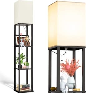 addlon LED Modern Shelf Floor Lamp