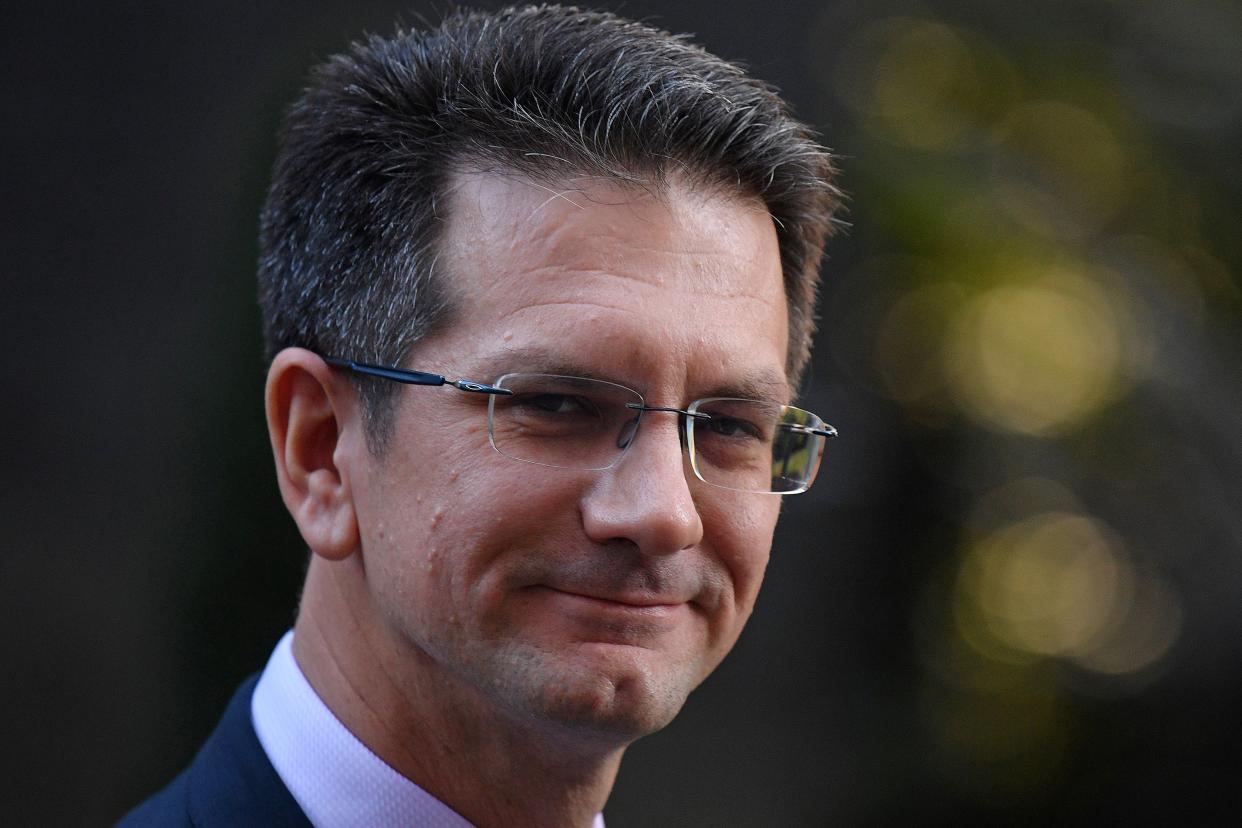 Brexiteer and Tory MP Steve Baker warned Mr Farage that he could block Brexit (Picture: Getty)