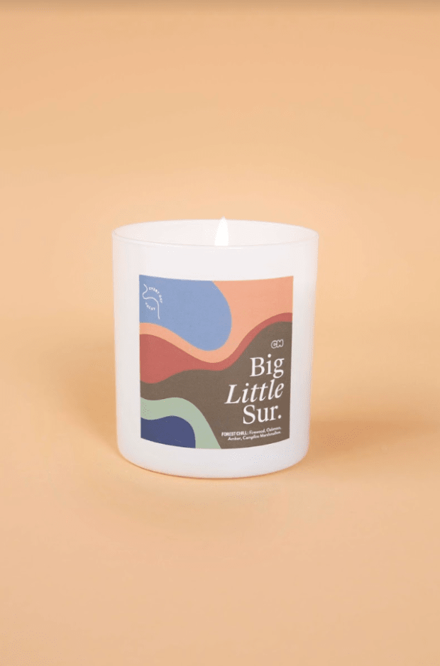 <p><strong>Chillhouse Big Little Sur Candle, $39.50, <a href="https://shop-links.co/1673667461039177976" rel="nofollow noopener" target="_blank" data-ylk="slk:available here;elm:context_link;itc:0;sec:content-canvas" class="link ">available here</a>: </strong>"Aside from having a very good name, this earthy candle — which, according to the brand, features notes of firewood, oakmoss, campfire marshmallow (!) and amber — feels perfect for summer." —Stephanie Saltzman, Senior Beauty Editor</p>