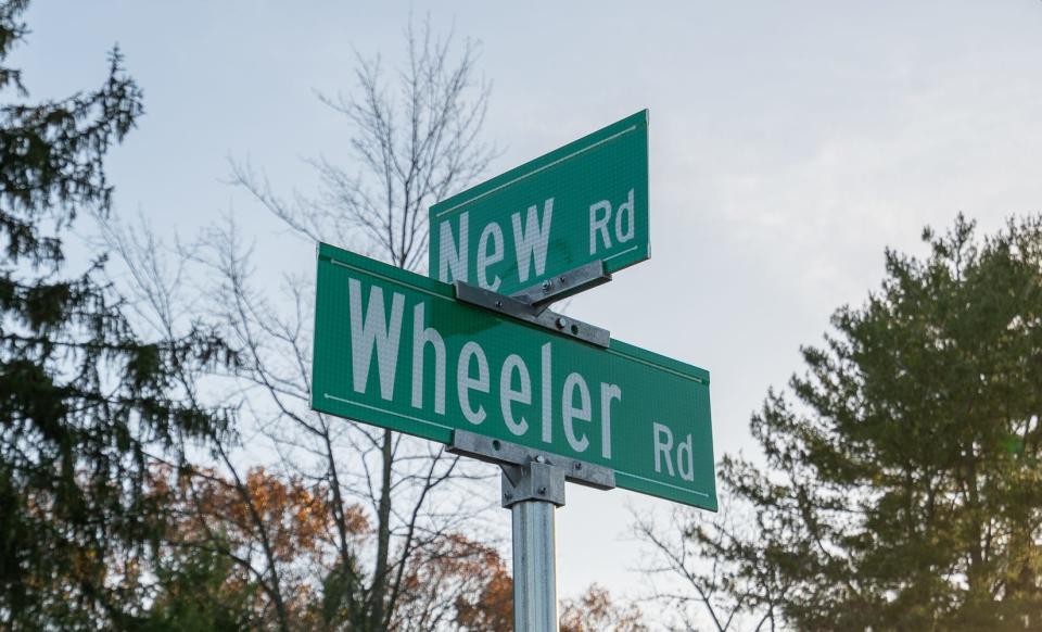 The intersection of New and Wheeler roads in the Kendall Park section of South Brunswick.