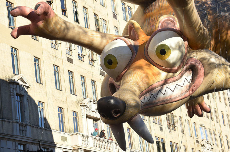 A Scrat balloon