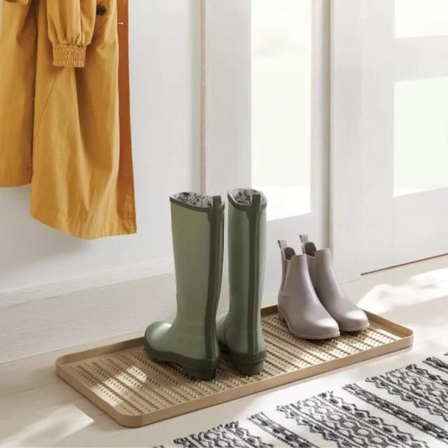 Navaris Set of 3 Shoe Drip Trays - Multi-Purpose Boot Tray for Rain Boots, Winter  Boots, Wellies - For Indoor or Outdoor Use in All Seasons - XL, Grey Online  Wholesale