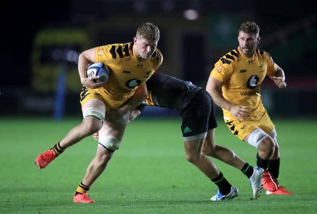 Jack Willis, left, has impressed for Wasps this season 