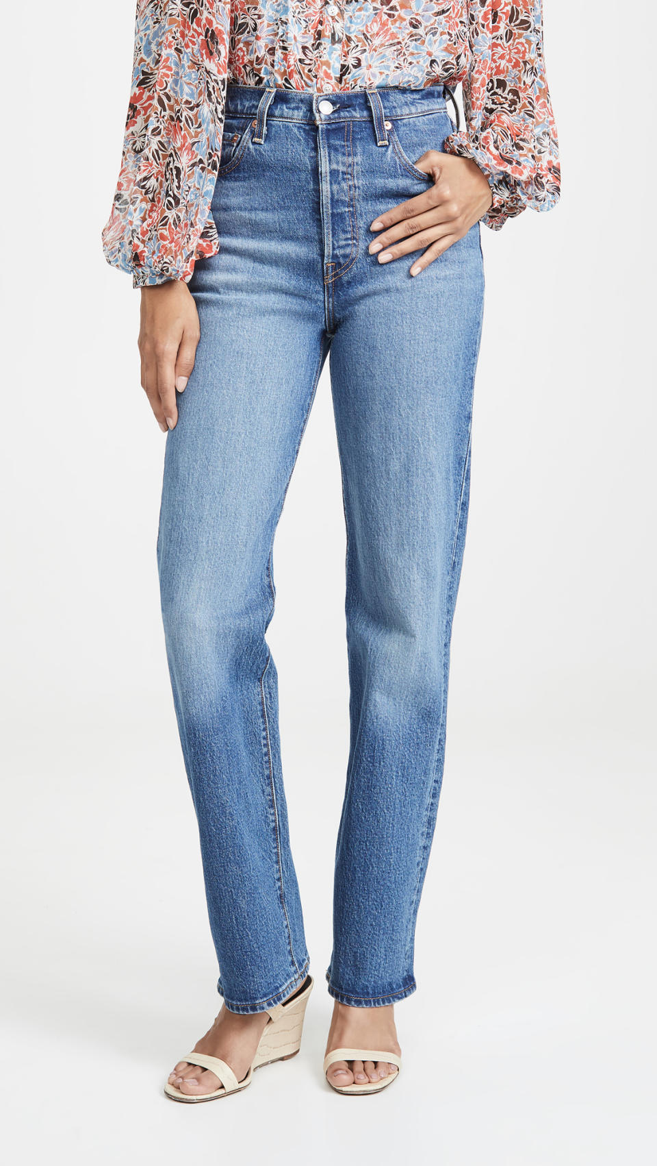 Levi's Ribcage Straight Full Length Jeans  