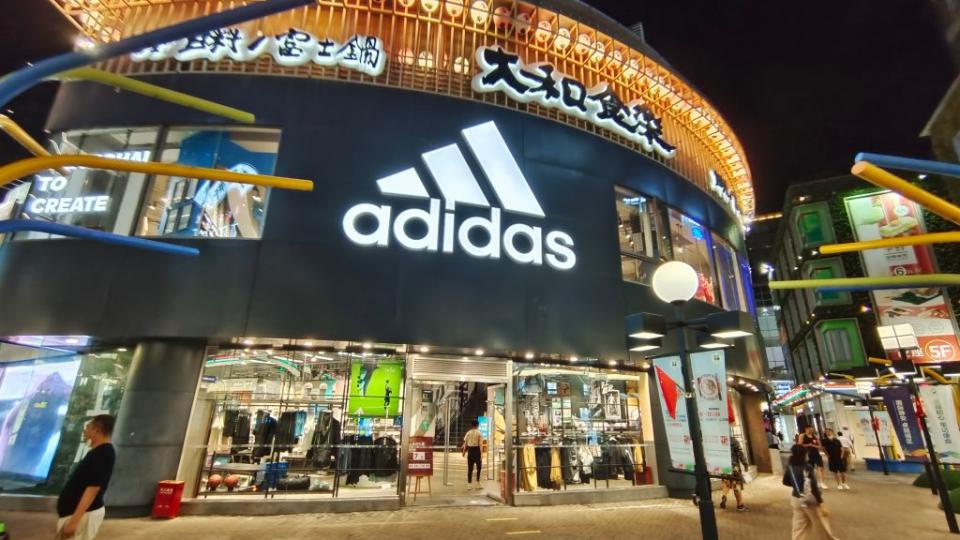中國市場已成為adidas第二大增長市場，去年度Q4增長更高達30%