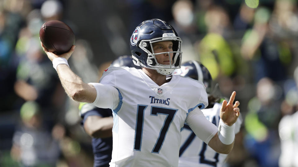 Tennessee Titans quarterback Ryan Tannehill 