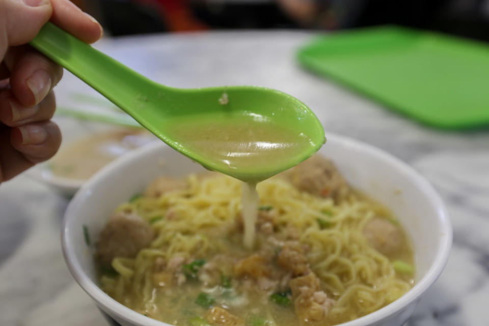 Xiang Xiang Traditional Minced Pork Noodles 6 - soup bak chor mee
