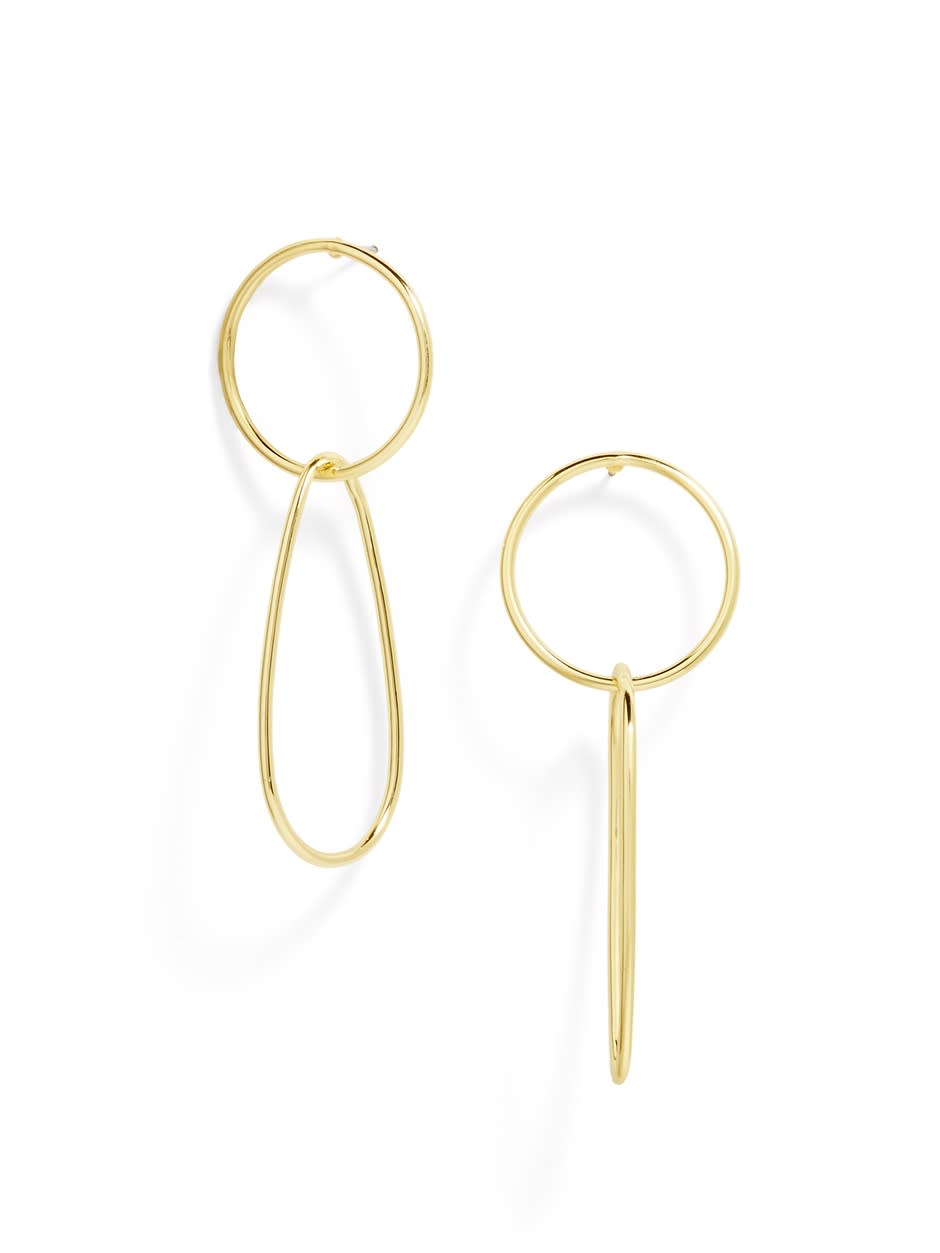 MODERN CIRCULAR EARRINGS