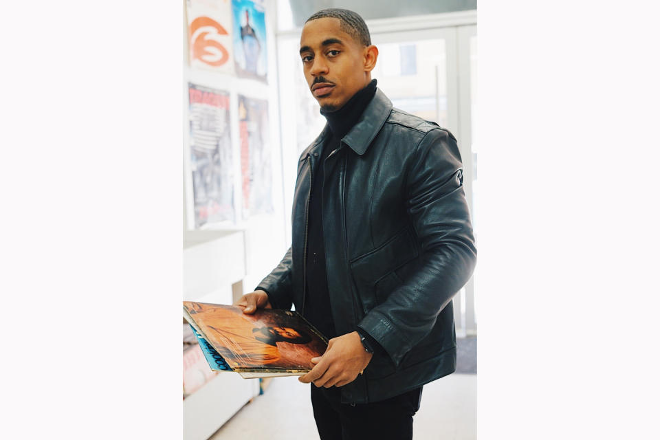 A photo, date not known, provided by Natiah Jones shows Sakai Harrison, 27. Harrison, a personal trainer and apparel designed in New York City, lost his primary source of income after gyms were ordered closed in response to the novel coronavirus outbreak. (Natiah Jones via AP)