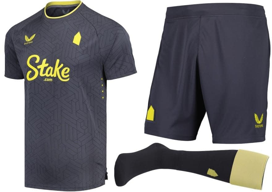 Everton away kit