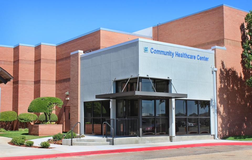 A ribbon cutting ceremony was held Friday for the new Community Healthcare Center clinic at Vernon College off Maplewood in Wichita Falls. Covid precautions prevented an earlier ceremony when the clinic opened more than a year ago.