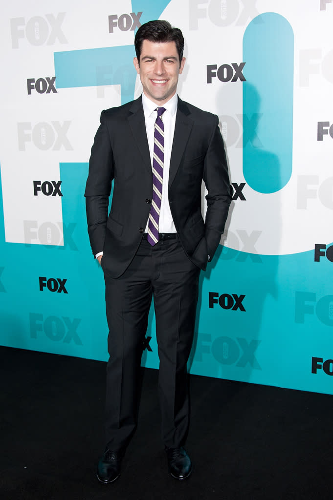 Fox 2012 Programming Presentation Post-Show Party - Max Greenfield