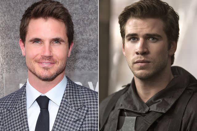 <p>Leon Bennett/Getty; Color Force/Lionsgate/Kobal/Shutterstock </p> Robbie Amell and Liam Hemsworth