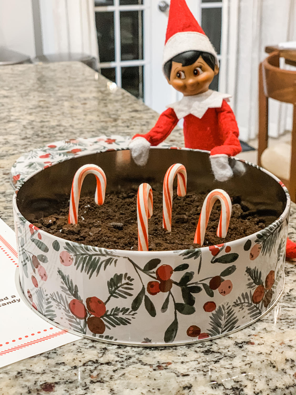 Eggert tells Yahoo Life she decided to offer her Elf on the Shelf ideas as a kit, available through her Instagram account, so other parents who are interested in taking the behavior-shaming aspect away from the holiday activity can have a resource to do so. (Photo: Lauren Eggert)