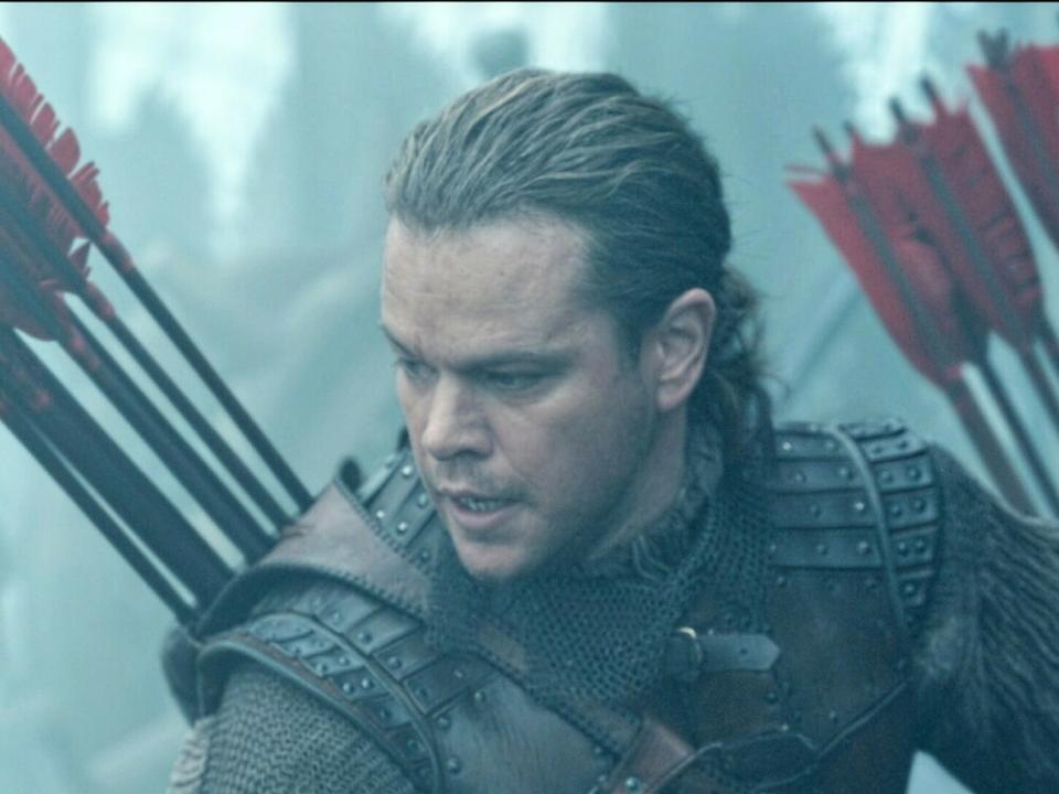 "The Great Wall": William Garin (Matt Damon) ist einer der letzten Überlebenden seiner Truppe (Bild: TVNOW / © 2016 Legendary Pictures and Monolith Productions US, LLC.)