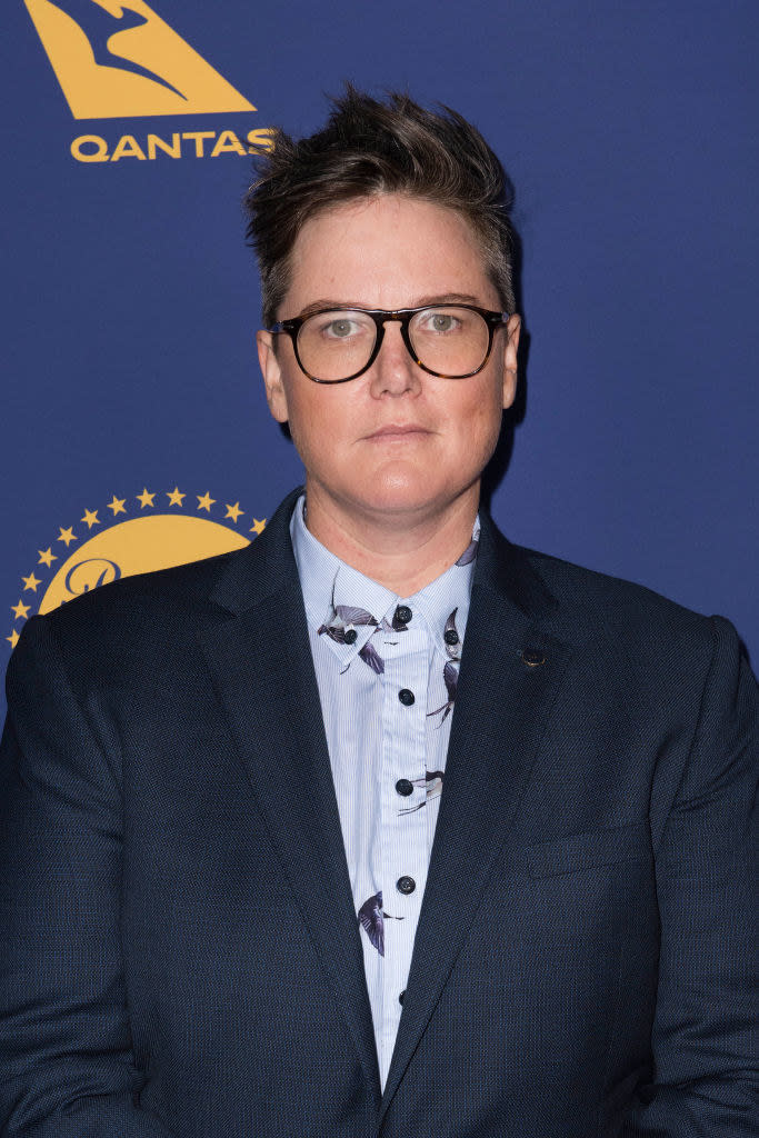 Closeup of Hannah Gadsby