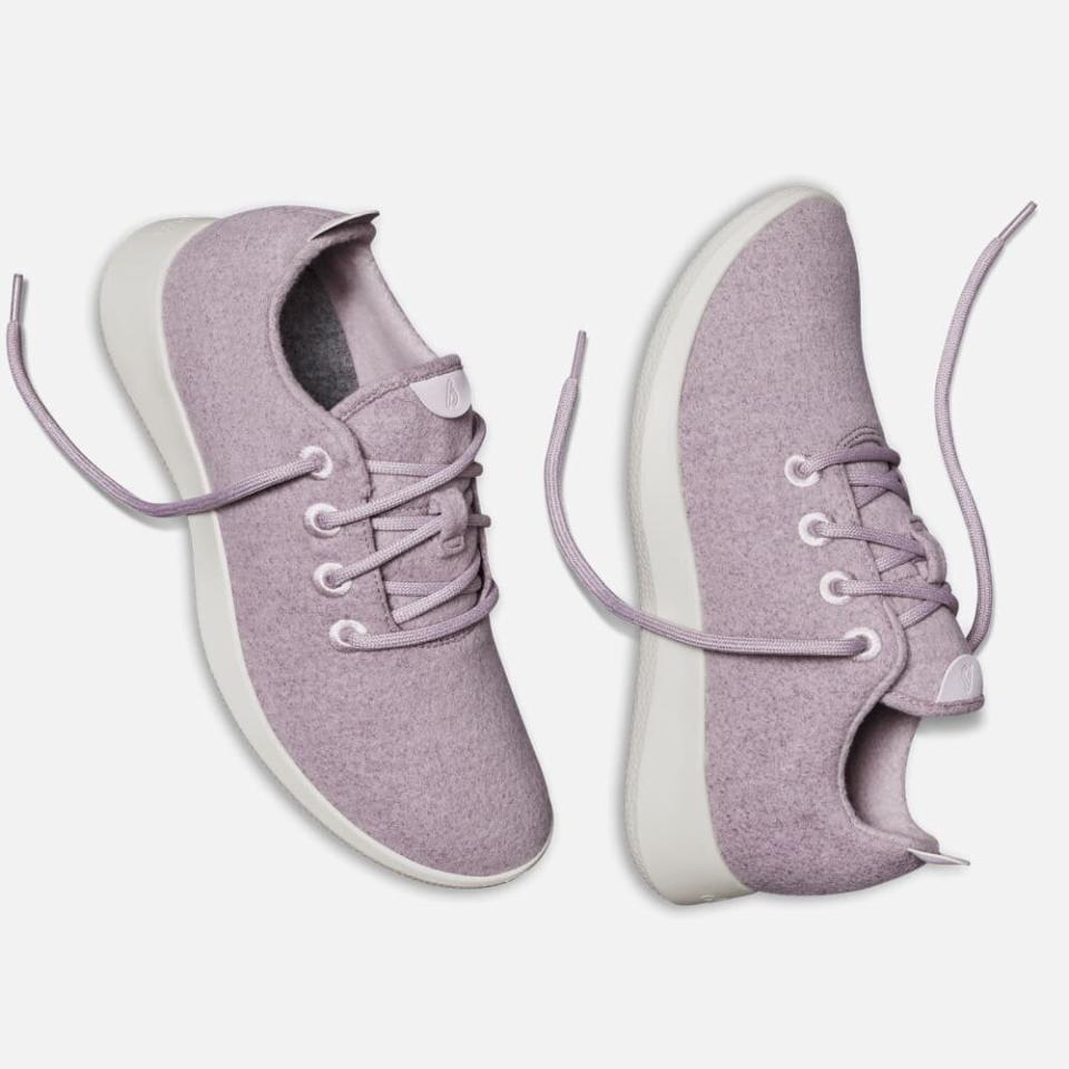 Try <strong><a href="https://fave.co/2rCqQpj" target="_blank" rel="noopener noreferrer">Allbirds</a></strong>&nbsp;if you want a pair of stylish shoes made from eco-friendly materials. Allbirds uses merino wool, recycled plastic bottles for the laces, castor bean oil for insoles and recycled cardboard for the packaging. Browse<strong> <a href="https://fave.co/2XdOW5r" target="_blank" rel="noopener noreferrer">men's styles</a></strong> and <strong><a href="https://fave.co/2NJyWFr" target="_blank" rel="noopener noreferrer">women's styles</a></strong> at <strong><a href="https://fave.co/2rCqQpj" target="_blank" rel="noopener noreferrer">Allbirds</a></strong>.