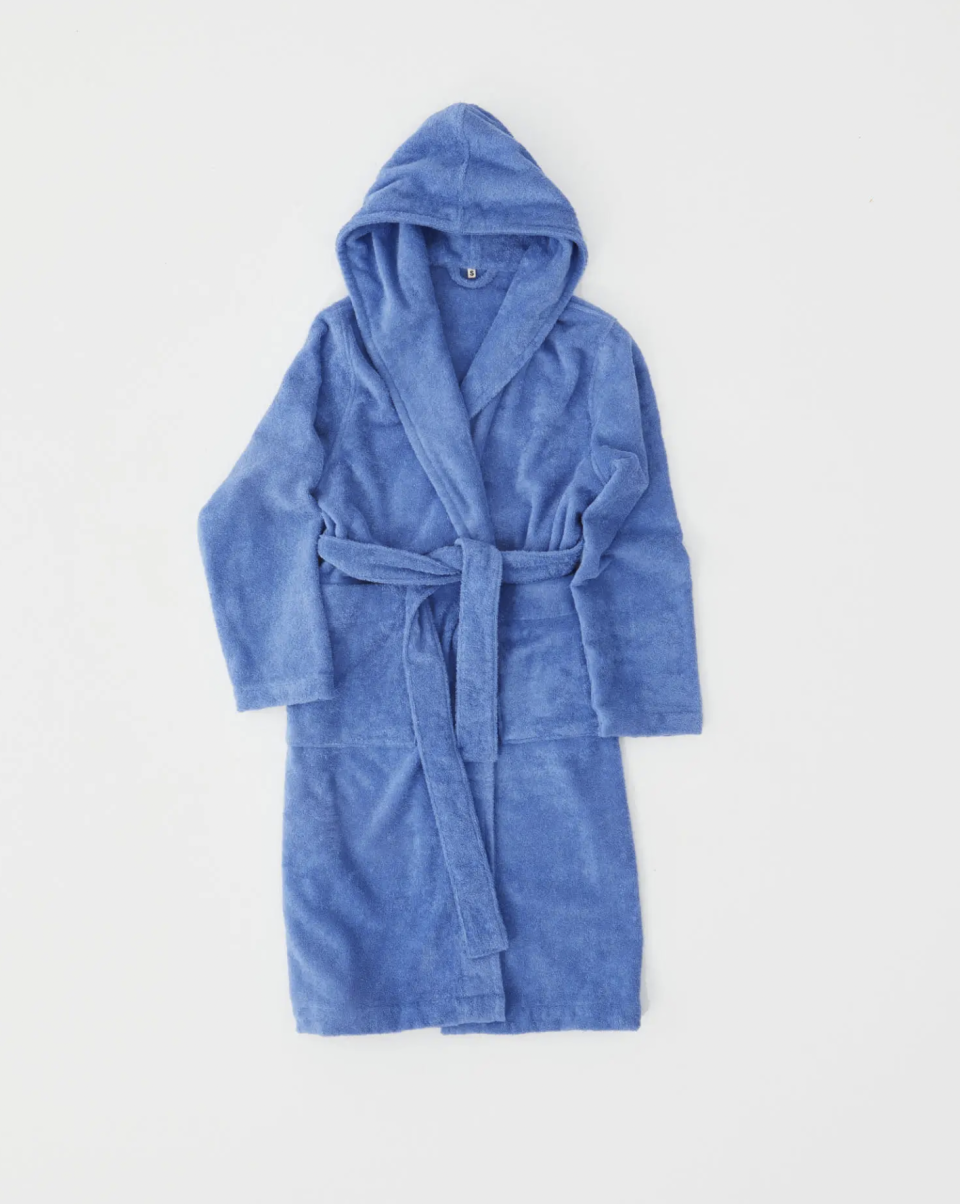 <p><a href="https://teklafabrics.com/bathroom/organic-terry-bathrobe/hooded-bathrobe-solid-clear-blue" rel="nofollow noopener" target="_blank" data-ylk="slk:Shop Now;elm:context_link;itc:0;sec:content-canvas" class="link ">Shop Now</a></p><p>Hooded Bathrobe</p><p>teklafabrics.com</p><p>$225.00</p>