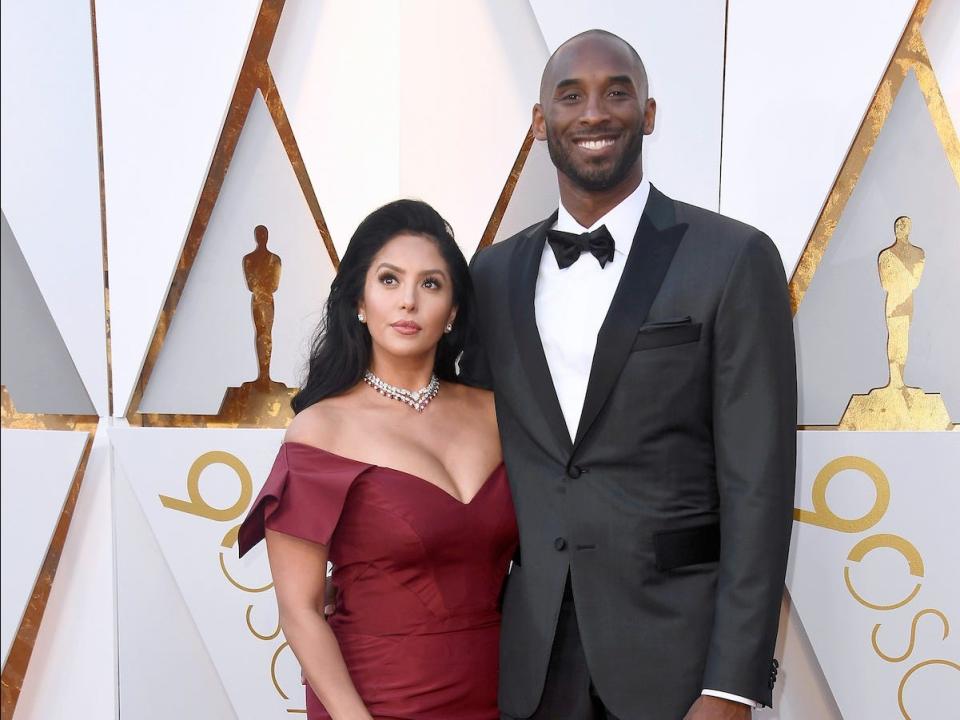 Kobe Bryant and Vanessa Laine Bryant