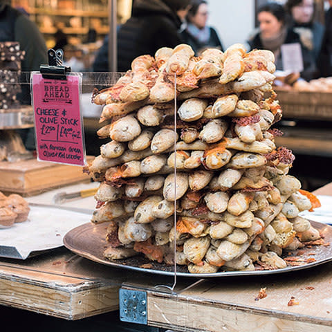 bread sticks at Bread Ahead - Credit: Issy Crocker