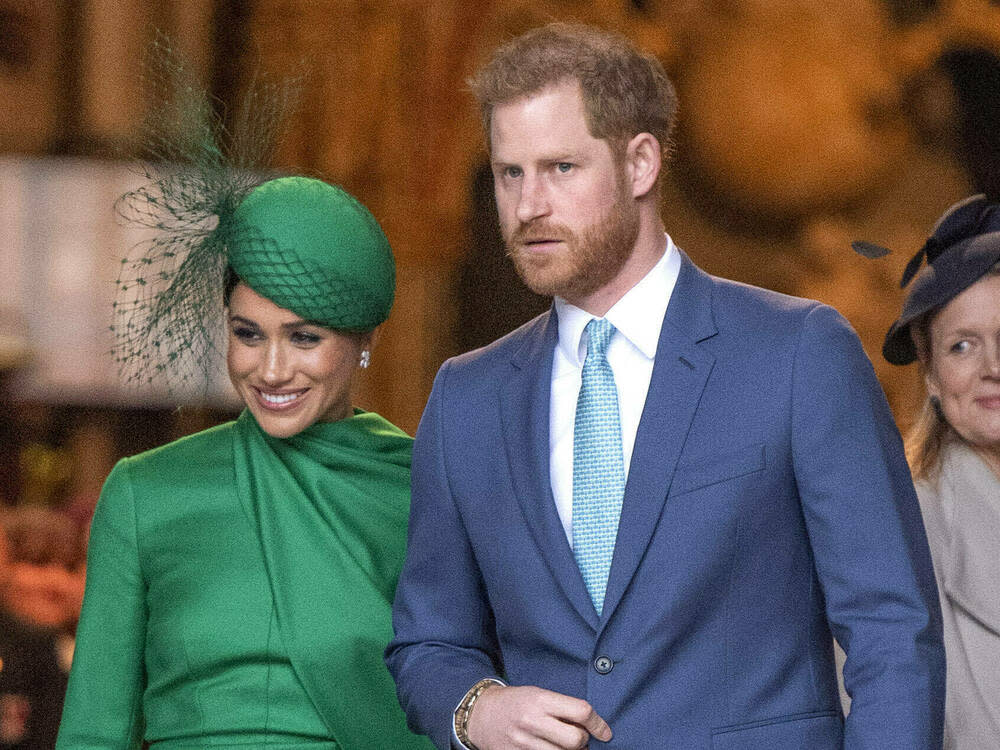 Prinz Harry und seine Frau Meghan am Commonwealth Day 2020. (Bild: imago images/PA Images)