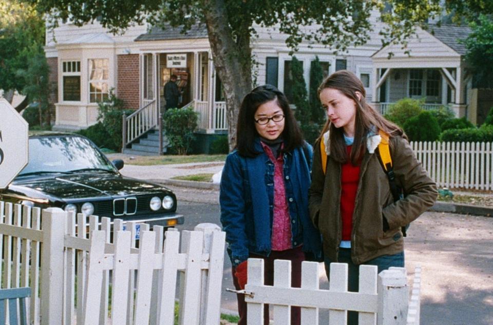 Lane and Rory on "Gilmore Girls"