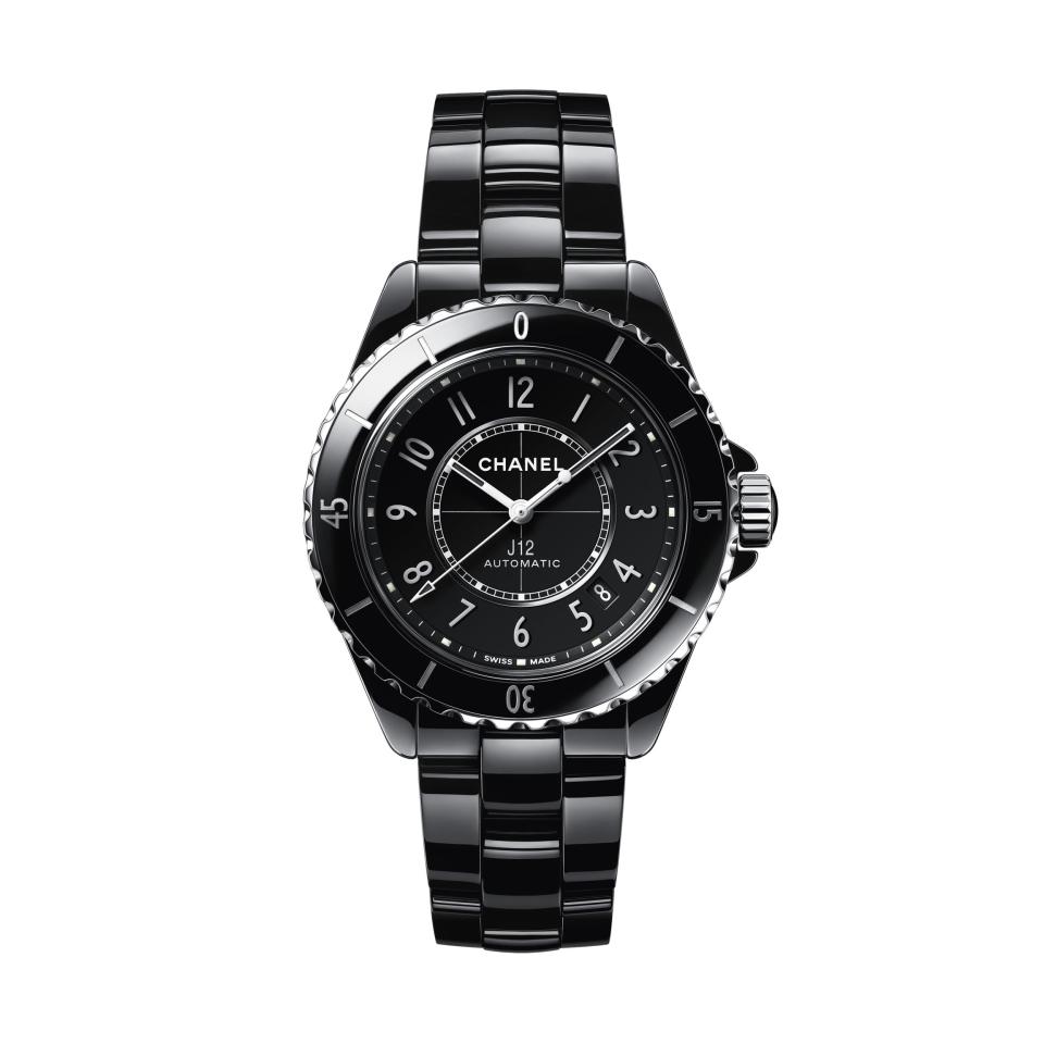 J12 Watch - Black Highly Resistant Ceramic and Steel