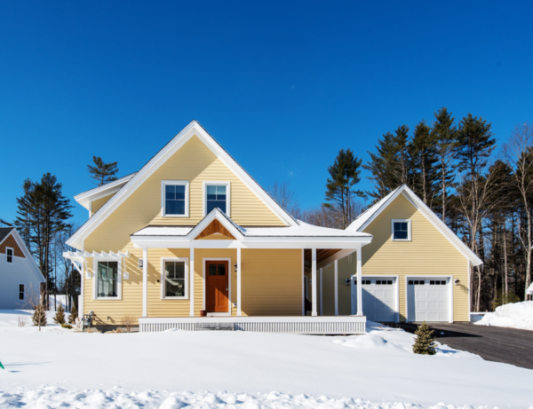 BrightBuilt Homes started as a singular zet-zero, sustainable barn in Maine.