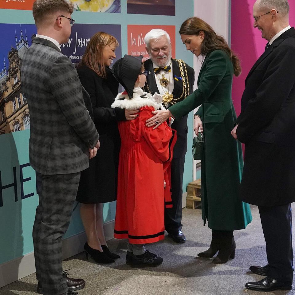 Catherine Princess of Wales visited the iconic Kirkgate Market