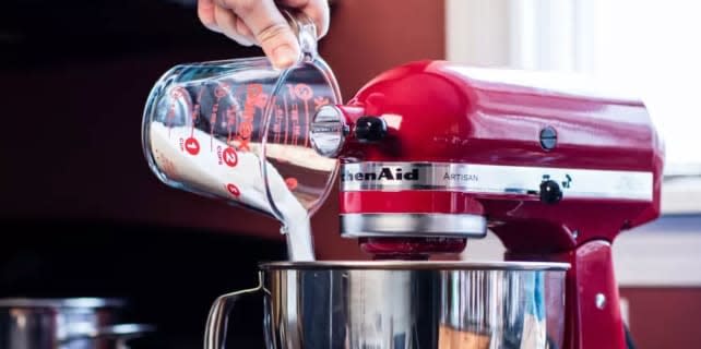 You can get a KitchenAid in tons of fun colors to match your kitchen.