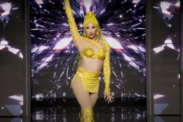 <p>MTV</p> Nymphia Wind winning 'RuPaul's Drag Race' season 16