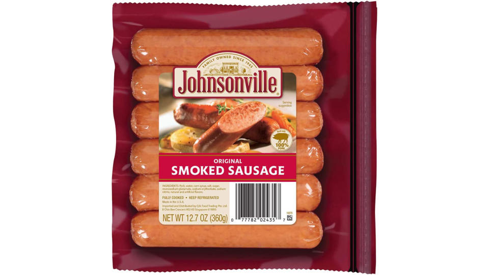 Johnsonville Original Smoked Sausages, 360 g - Chilled. (Photo: Amazon SG)