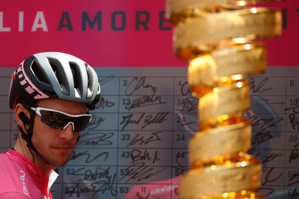 Simon Yates has his sights set on the Giro d'Italia trophy: AFP/Getty Images