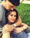 <p>It was obvious from the beginning that JoJo Fletcher was going to pick Jordan Rodgers. Their chemistry and connection was palpable. Jordan picked a <a href="https://people.com/style/guess-the-bachelorette-couple-from-the-engagement-ring/?slide=666674#666674" rel="nofollow noopener" target="_blank" data-ylk="slk:simple ring with an oval-shaped center stone;elm:context_link;itc:0;sec:content-canvas" class="link ">simple ring with an oval-shaped center stone </a>positioned on a band full of diamonds.</p><p><a href="https://www.instagram.com/p/BV5fhADHOEO/" rel="nofollow noopener" target="_blank" data-ylk="slk:See the original post on Instagram;elm:context_link;itc:0;sec:content-canvas" class="link ">See the original post on Instagram</a></p>