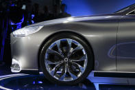 <b>Hyundai HCD-14 Concept</b>: Previewing the next generation of its luxury Genesis sedan, Hyundai showed off the HCD-14 Concept at the Detroit auto show.