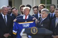 NHL: Stanley Cup Champions-St. Louis Blue White House Visit